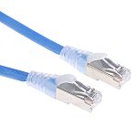 Câble Ethernet catégorie 6a S/FTP RS PRO, Gris, 0.5m LSZH Avec connecteur