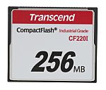 TS1GCF220I Transcend, Transcend CF220I CompactFlash Industrial 1 GB SLC Compact  Flash Card, 124-9675