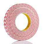 9086 19MMX50M, 3M 9086 Translucent Double Sided Paper Tape, 0.19mm Thick,  16 N/cm, Paper Backing, 19mm x 50m