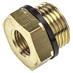 22 mm Hex Siz Nut 15 mm Length Legris 0110 12 00 Brass Compression Tube Fitting For 12 mm Tube OD x M18x1.5 Thread 