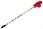 Brannan Wall Mount Glass Thermometer, +50 °C max