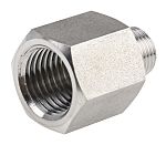 RS PRO Stainless Steel Pipe Fitting, Tee Circular Tee, Female G 1in x  Female G 1in x Female G 1in
