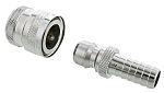RS PRO Hose Connector Hose Tail Adaptor, G 1/2in 1/2in ID, 506-7294
