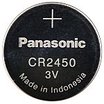 Pila de botón CR2450, 3.6V, 550mAh, litio - cloruro de tioniloterminal tipo  PCB Código RS: 176-9351 Nº ref. fabric.: TLH-2450