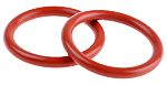 Dichtungsring Dichtungsdichtung, O-Ring-Dichtung, 100 Stück  Silikonkautschuk-Isolierungs-Dichtungs-O-Ring, Innendurchmesser 17 mm,  Querschnitt 1,8 mm, rote wasserdichte Dichtung, 17 x 1,8 mm (Color :  : Baumarkt