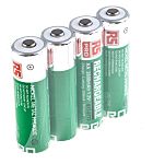 Batterie AA rechargeable 1.7Ah sortie Broches à souder RS PRO, NiMH, 1.2V
