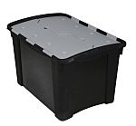TODO HOGAR - Caja Plástico Almacenaje Grandes Multiusos con Ruedas -  Medidas 730 x 405 x 265 - Capacidad de 62 litros (4) : : Hogar y  cocina