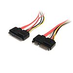 1 Right Angle SSD CD Writer 1 Straight 6Gbps 7pin Female to Female SATA III Cable with Locking Latch 18 Inch for SATA HDD Black CD Driver SATA Data Cable 2 Pack 