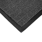 RS PRO Anti-Slip, Entrance Mat, Rubber Scraper, Indoor Use, Black, 900mm  1.8m 10mm