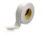 9087 50MMX50M 3M, 3M 9087 White Double Sided Plastic Tape, 0.26mm Thick,  5.2 N/cm, PVC Backing, 50mm x 50m, 503-4828