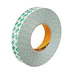 9087 50MMX50M 3M, 3M 9087 White Double Sided Plastic Tape, 0.26mm Thick,  5.2 N/cm, PVC Backing, 50mm x 50m, 503-4828