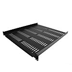 AEONS 1U Vented Cantilever Server Shelf Adjustable Mounting Depth Vented Rack Mount Shelf Fixed Server Rack Shelf 