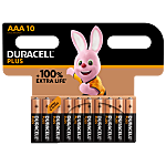 AAA +/PWR P8 RS Duracell, Baterías AAA Alcalina, Duracell Plus Power, 1.5V, 451-859