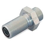 SV12LCF Parker, Parker Hydraulic Bulkhead Compression Tube Fitting M18 x  1.5 Made From Chromium Free Zinc Plated Steel, 110-589