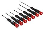 RS PRO Phillips; Slotted Precision Screwdriver Set, 7-Piece
