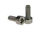 RS PRO Plain Stainless Steel Hex Socket Cap Screw, DIN 912, M3 x 8mm