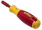 Wiha Driver Bit Set 6 Pieces, Pozidriv, Slotted