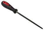 RS PRO 150mm, Second Cut, Round Engineers File With Soft-Grip Handle