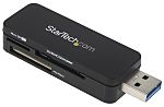 StarTech.com 3 port USB 3.0 External Memory Card Reader for Multiple Memory Cards