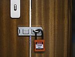 RS PRO Orange 1-Lock Nylon Safety Lockout, 6.4mm Shackle