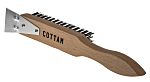 Cottam Wood 37mm Steel Wire Brush, For Engineering, General Cleaning, Rust Remover