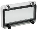 Ventana de inspección RS PRO de Policarbonato, 162mm x 94mm x 24mm, IP44, para DIN 46277-3, DIN 43880