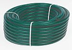 RS PRO PVC, Hose Pipe, 12mm ID, 15.3mm OD, Green, 50m
