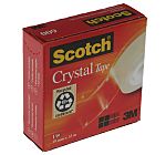 Kancelářská páska, Čirá CRYSTAL 600 3M, název: Scotch Crystal