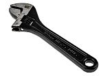 RS PRO Adjustable Spanner, 152.4 mm Overall, 20mm Jaw Capacity, Metal Handle