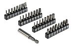 RS PRO Driver Bit Set 32 Pieces, Hexagon, Phillips, Slotted, Torx