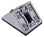 RS PRO Angle Bracket, Connecting Component, Strut Profile 40 x 40 x 40 mm, Groove Size 8mm