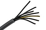 Câble de commande RS PRO 300/500 V, 7 x 0,75 mm², 18 AWG, gaine en PVC, Gris, , 50m