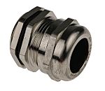 RS PRO Metallic Nickel Plated Brass Cable Gland, M25 Thread, 9mm min., 16mm max., IP68