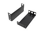 TUK Limited Steel Black Powder Coated Bracket Bracket, 44.2mm W, 100 mm L for Use with Standard 19 panels