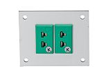 RS PRO Miniature Size Thermocouple Connector Panel for Use with Thermocouple K, RoHS Standard