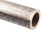 Round Phosphor Bronze Metal Tube, 2in OD, 1 1/2in ID, 13in L, 2in W, 1/2in Thickness