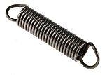 Steel extension spring,85.8Lx18mm dia