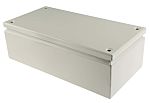 RS PRO Grey Steel Junction Box, IP66, 400 x 200 x 120mm