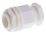 RS PRO White Plastic Cable Gland, M16 Thread, 7mm min., 10.5mm max., IP55