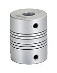 RS PRO Beam Coupling, 25.4mm Outside Diameter, 8mm Bore, 31.8mm Length Flexible Beam Coupling