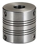 RS PRO Beam Coupling, 30mm Outside Diameter, 10mm Bore, 30mm Length Flexible Beam Coupling