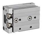 RS PRO Pneumatic Guided Cylinder - 16mm Bore, 30mm Stroke, Double Acting
