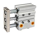 RS PRO Pneumatic Guided Cylinder - 12mm Bore, 30mm Stroke, Double Acting