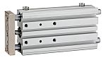 RS PRO Pneumatic Guided Cylinder - 12mm Bore, 80mm Stroke, Double Acting