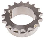RS PRO 17 Tooth Taper Bush Sprocket 08B-1 Chain Type