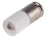 RS PRO White LED Indicator Lamp, 24V ac/dc, Midget Groove Base, 6mm Diameter, 2070mcd