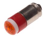 Žárovka indikátoru barva světla Červená, objímka žárovky: Miniaturní drážka vícečipový, průměr: 6mm, 28V dc