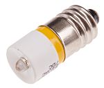 İndikatör/Sinyal LED Lamba, Lamba Boyutu: 10 mm, Sarı, E10, 24 V ac/dc, 10mm Çapında