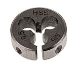 RS PRO Thread Die, M5 x 0.5mm Pitch, 13/16in od