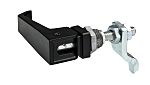 RS PRO Black Die Cast Handle, L-Handle